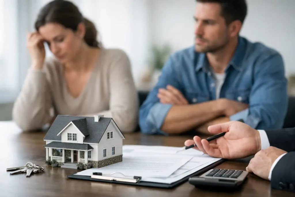 Tasación de casa en divorcio con valor justo
